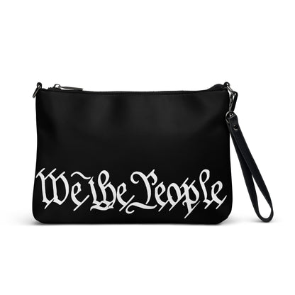 Crossbody Bag black "We The People"