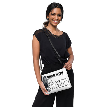 Crossbody bag "Roar with Faith"