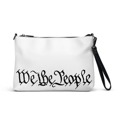 Crossbody Bag white "We The People"