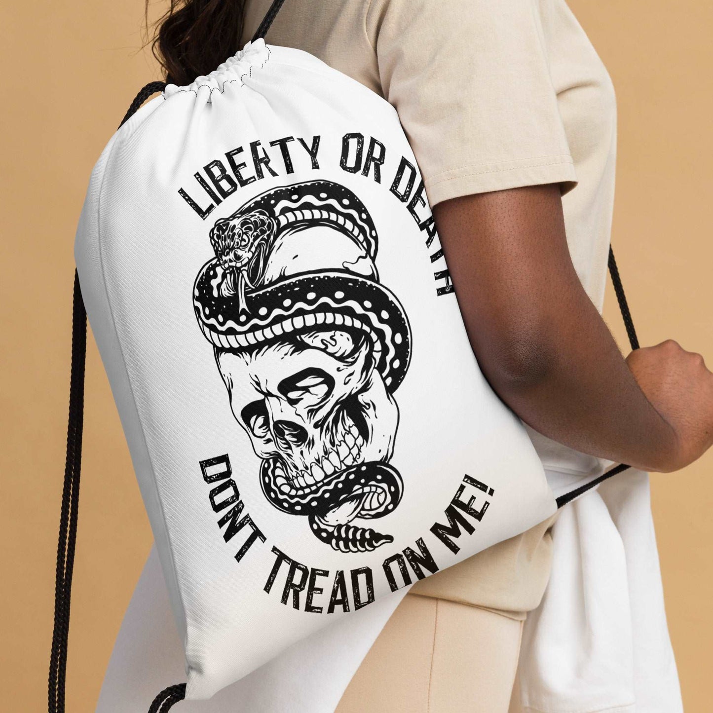 Drawstring bag "Dont tread on Me"