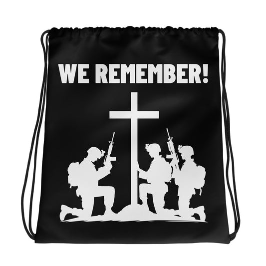 Drawstring bag "We Remember"