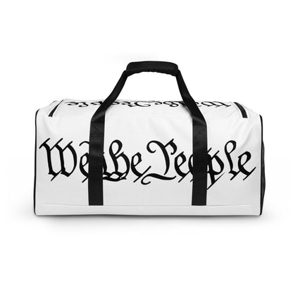 Duffel bag white "We The People"