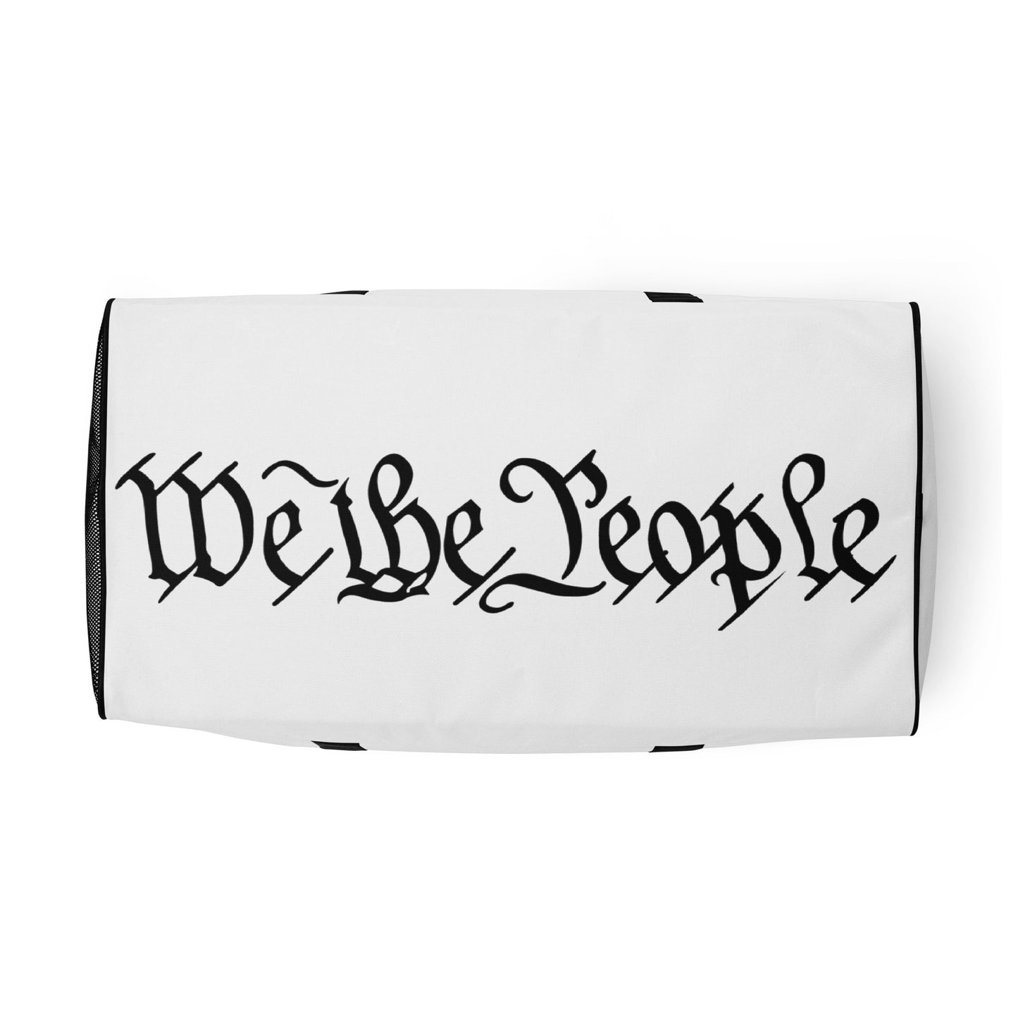 Duffel bag white "We The People"