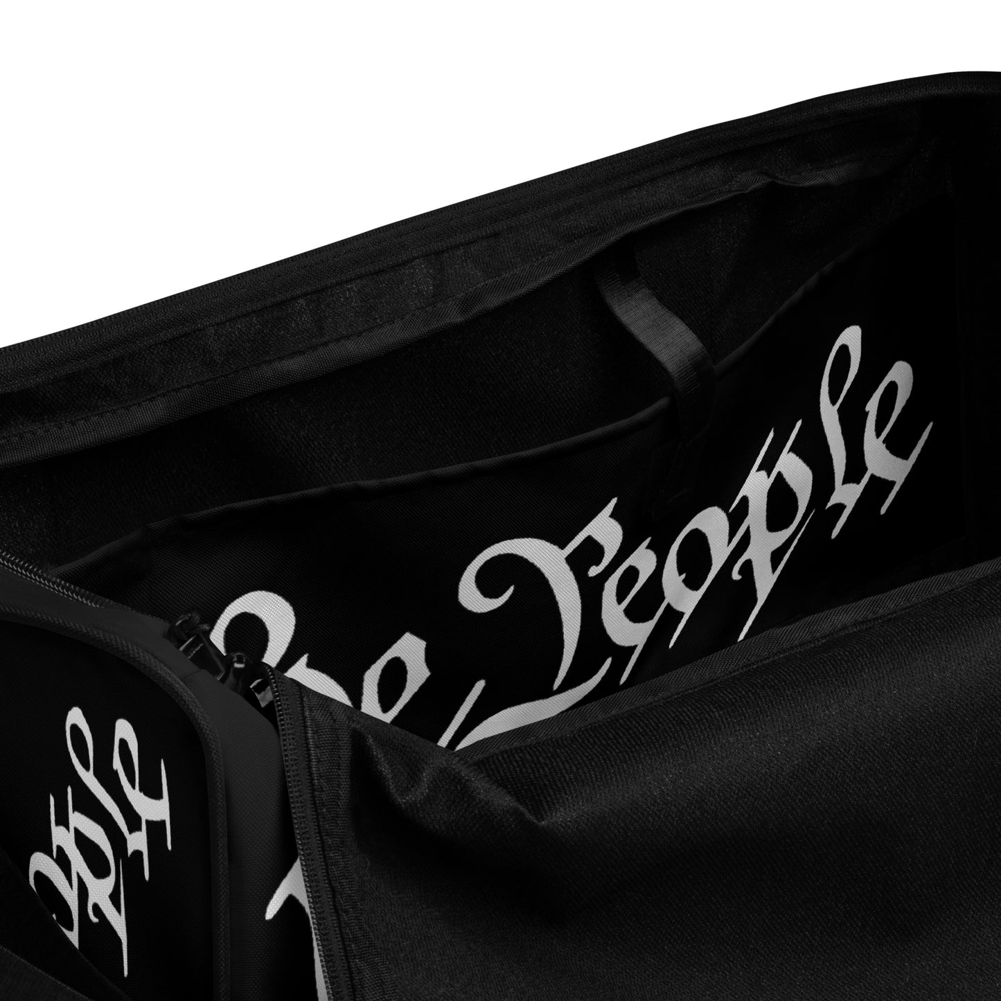 Duffel bag black  "We The People"