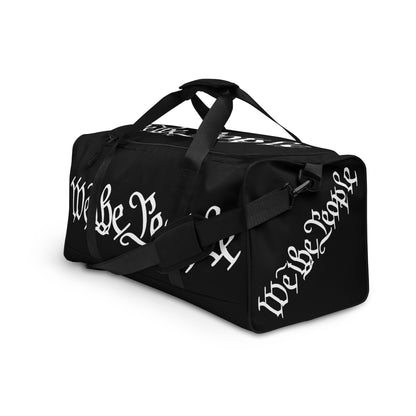 Duffel bag black  "We The People"