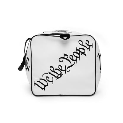 Duffel bag white "We The People"