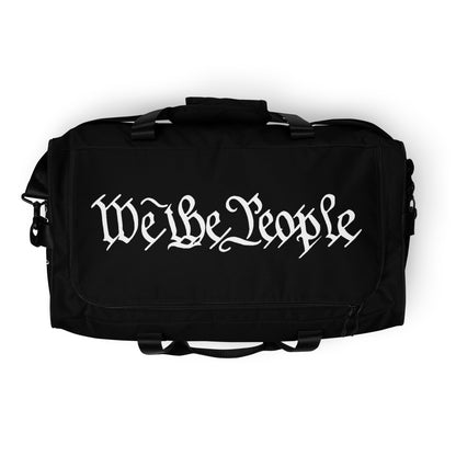 Duffel bag black  "We The People"