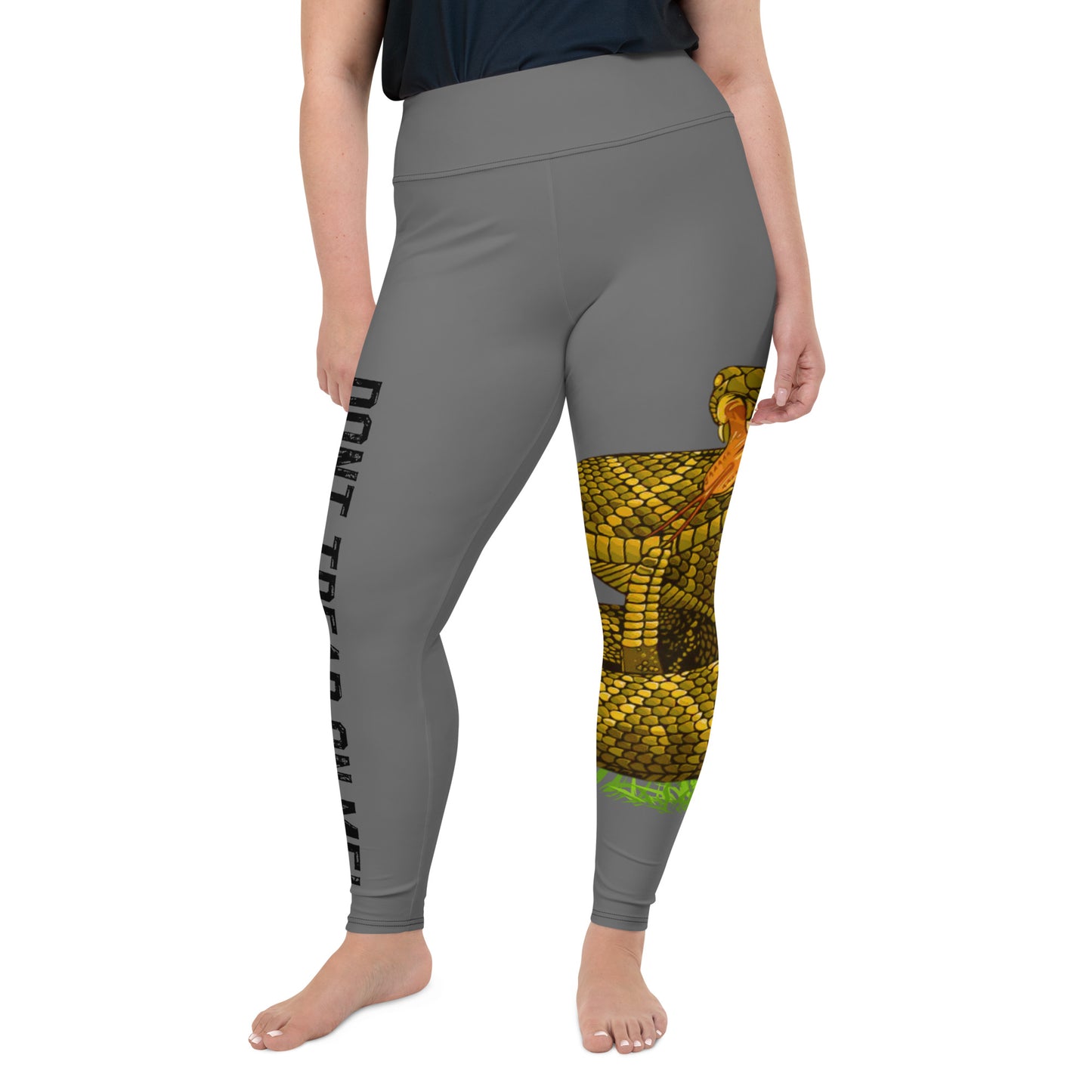 Patriotic Classic Yoga Leggings Women Plus Size "Dont Tread On Me" L210003