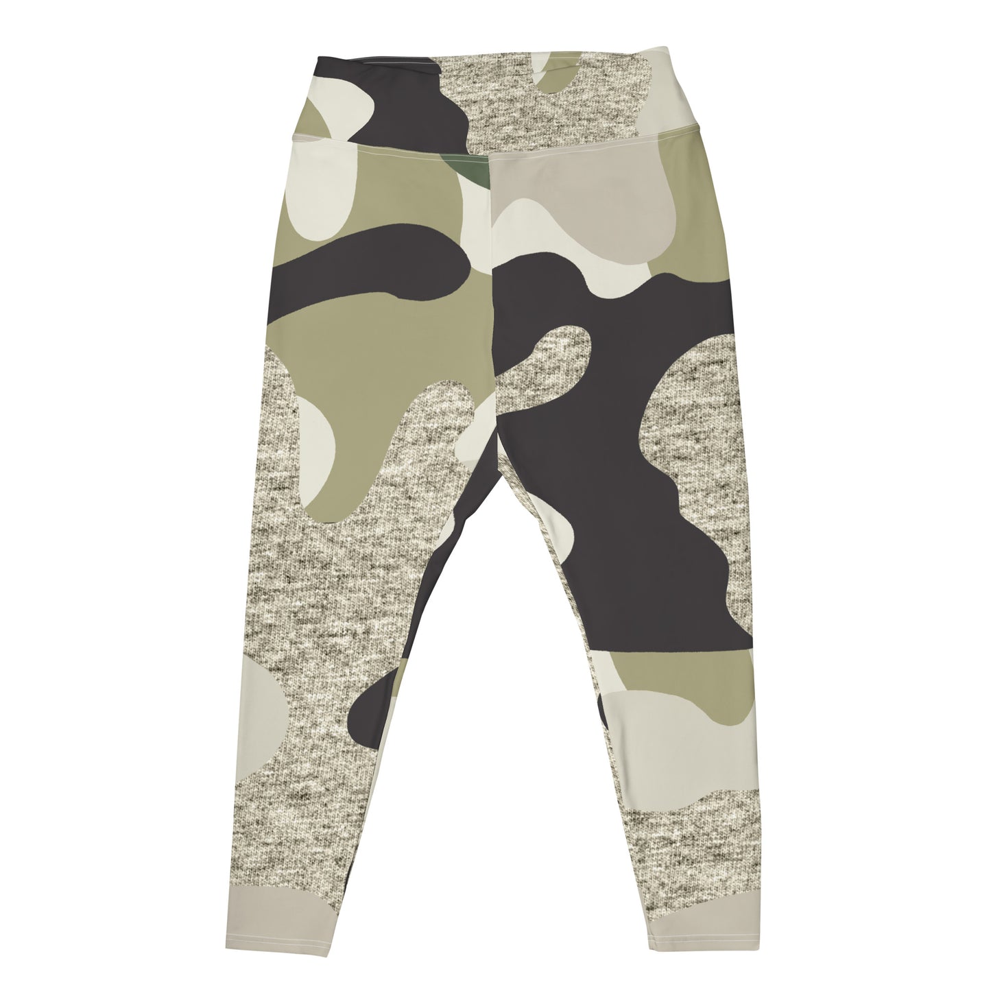 Patriotic Classic Yoga Leggings Women Plus Size "Camo Green" L210007