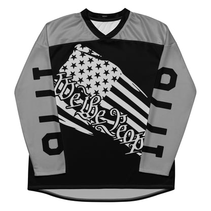 Men Long Sleeve in Hockey Style "We the People"