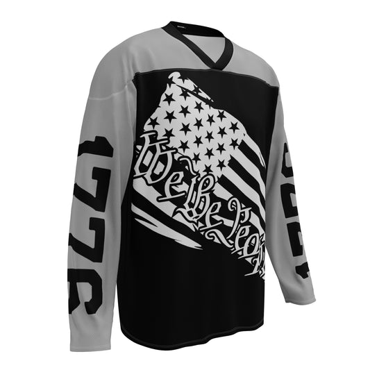 Men Long Sleeve in Hockey Style "We the People"