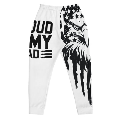 Patriotic Sweatpants Men "Proud Army Dad / Eagle" P100008