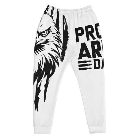 Patriotic Sweatpants Men "Proud Army Dad / Eagle" P100008