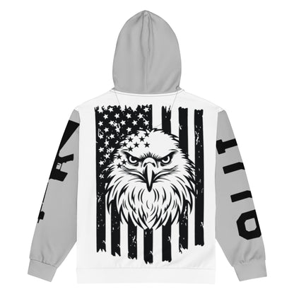 Patriotic Zip-Hoodie Men "2nd That" J100003