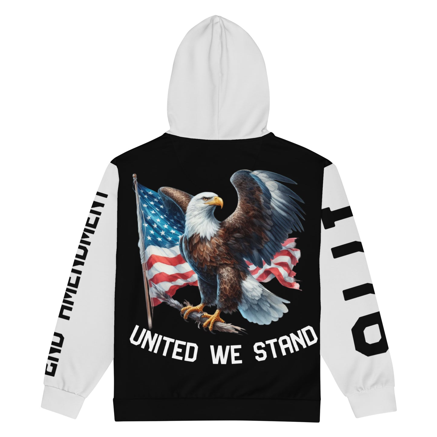 Patriotic Zip-Hoodie Men "We the People - United We Stand" J100008