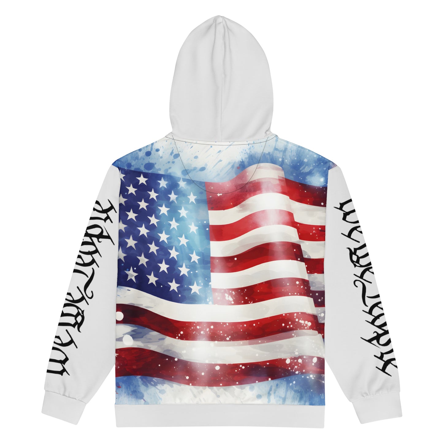 Patriotic Zip-Hoodie Women "We the People 1776" J200013