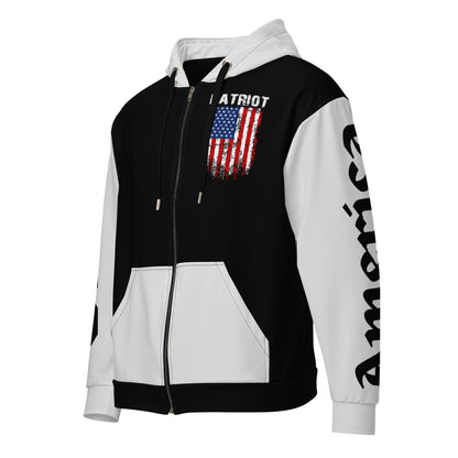 Patriotic Zip-Hoodie Men "Patriot" J100004