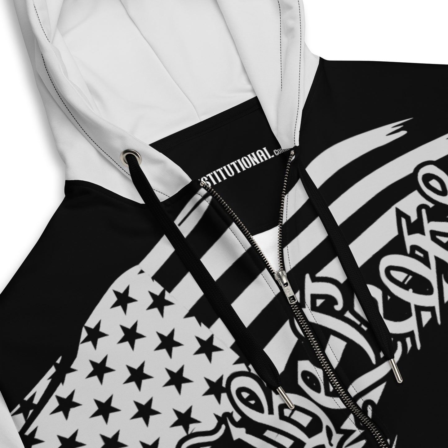 Patriotic Zip-Hoodie Men "We the People - United We Stand" J100008