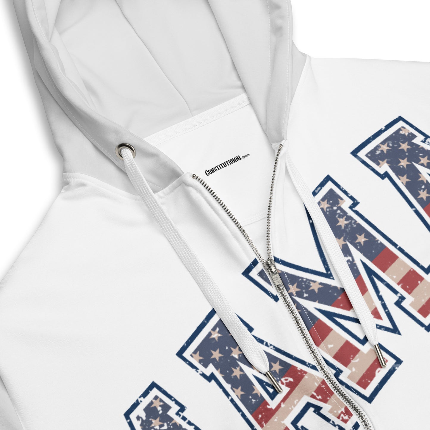 Patriotic Zip-Hoodie Women "Mama" J200006