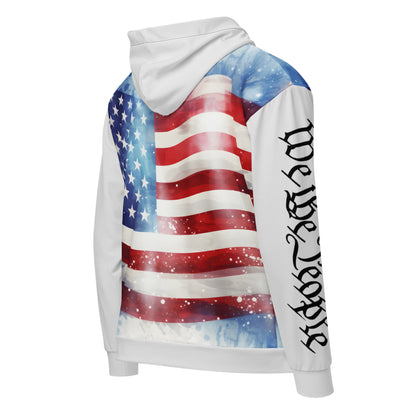 Patriotic Zip-Hoodie Men "We the People 1776" J100006