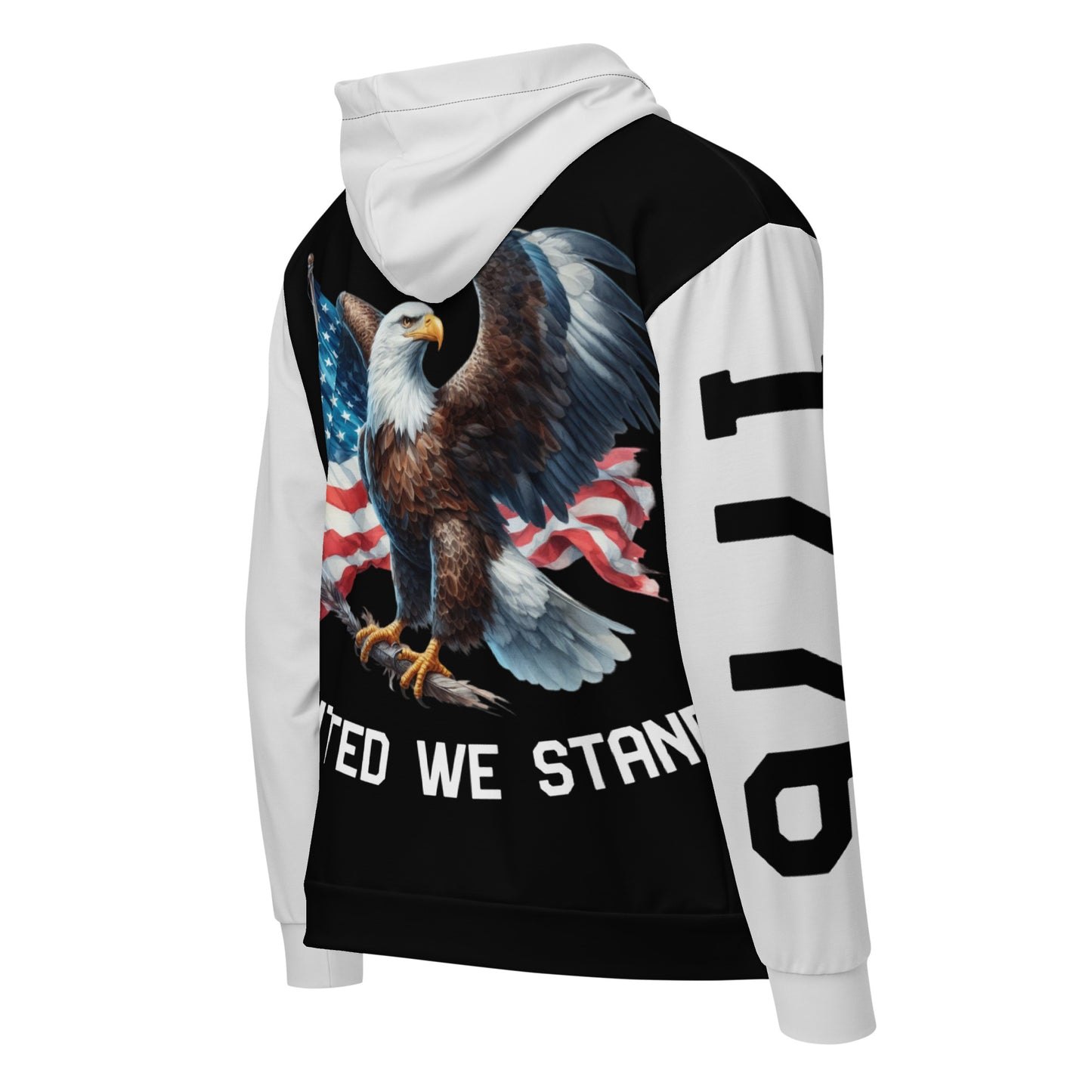 Patriotic Zip-Hoodie Men "We the People - United We Stand" J100008