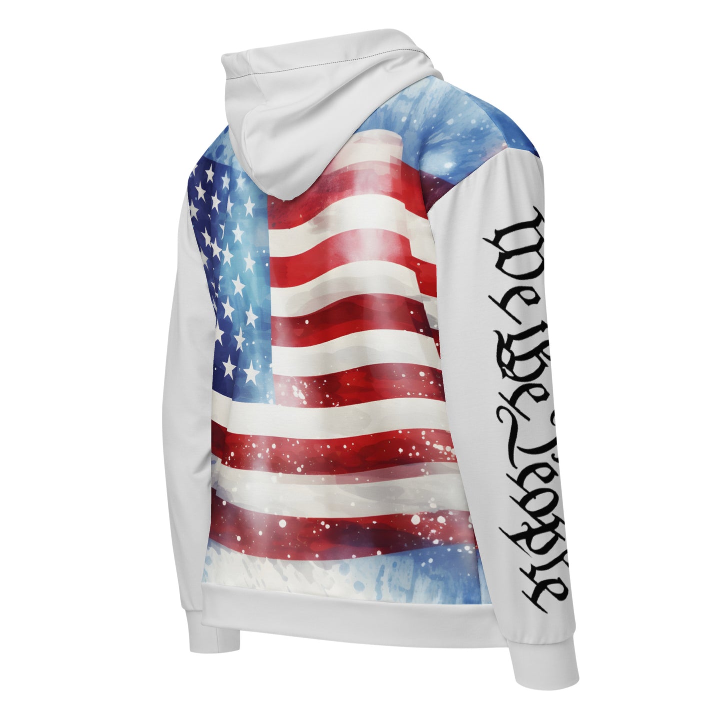 Patriotic Zip-Hoodie Women "We the People 1776" J200013