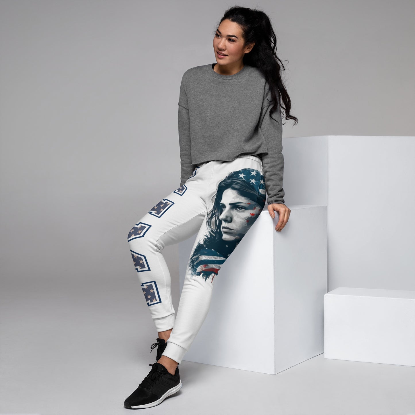 Women Sweatpants "Patriotic Mama"