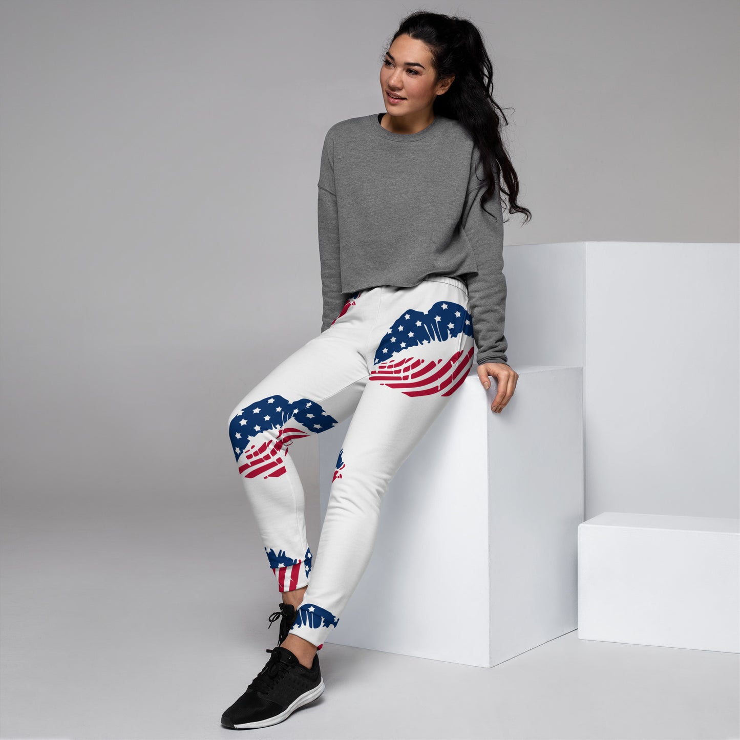 Women Sweatpants "American Kiss"