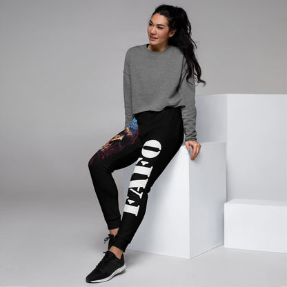 Women Sweatpants "FAFO / Skull"