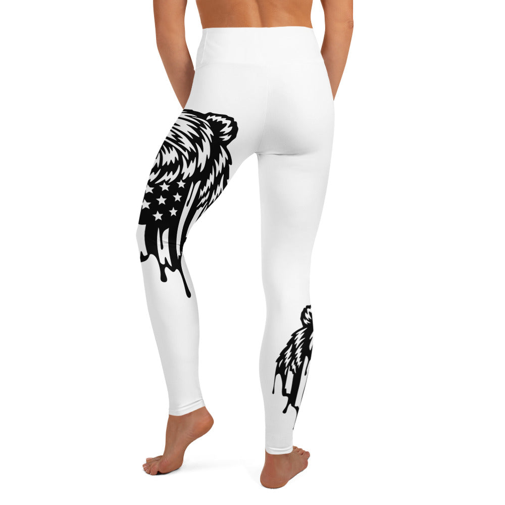 Patriotic Classic Yoga Leggings Women "Grizzly" L210004