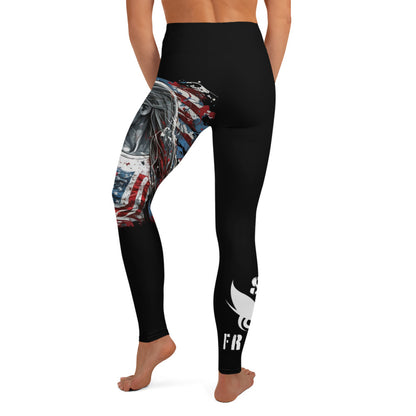 Patriotic Classic Yoga Leggings Women "Stay Frosty Patriot Women" L210006