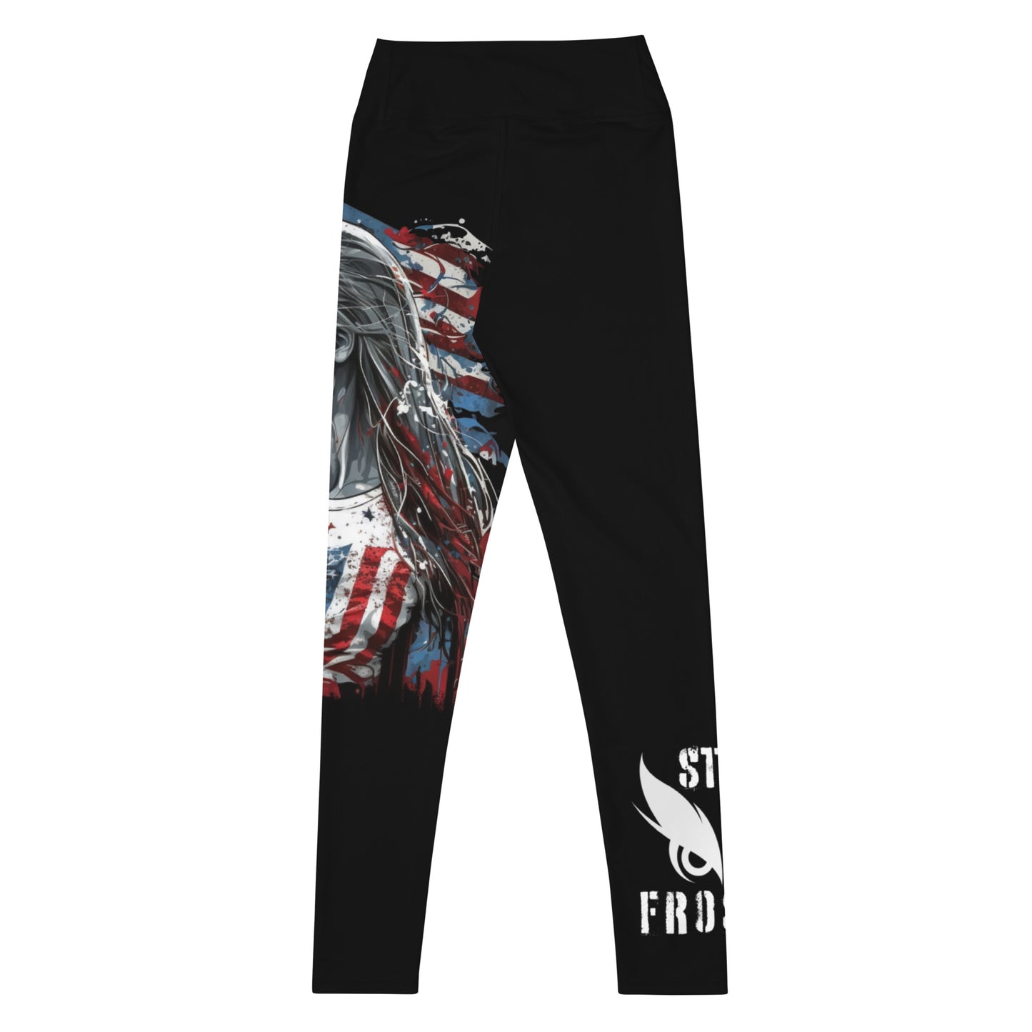 Patriotic Classic Yoga Leggings Women "Stay Frosty Patriot Women" L210006