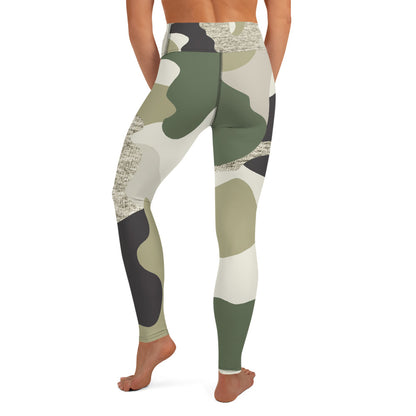 Patriotic Classic Yoga Leggings Women "Camo Green" L210007