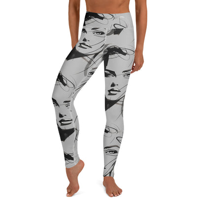 Patriotic Classic Yoga Leggings Women "Strong Women" L210005