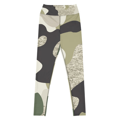 Patriotic Classic Yoga Leggings Women "Camo Green" L210007