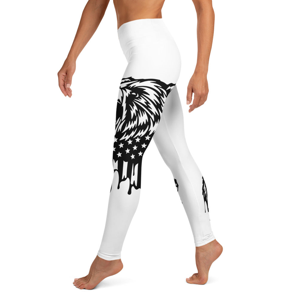 Patriotic Classic Yoga Leggings Women "Grizzly" L210004