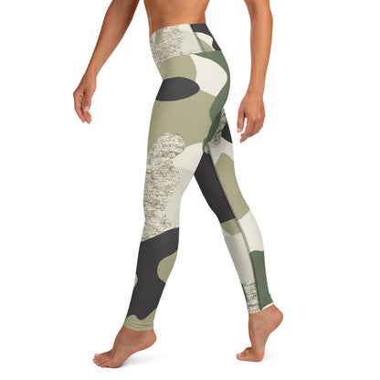 Patriotic Classic Yoga Leggings Women "Camo Green" L210007