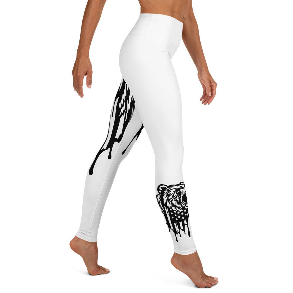 Patriotic Classic Yoga Leggings Women "Grizzly" L210004