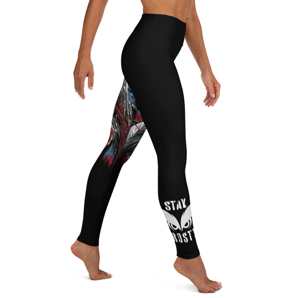 Patriotic Classic Yoga Leggings Women "Stay Frosty Patriot Women" L210006