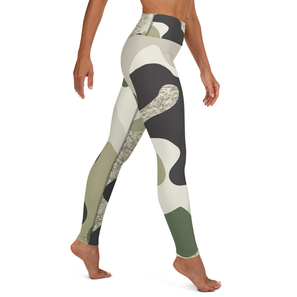 Patriotic Classic Yoga Leggings Women "Camo Green" L210007