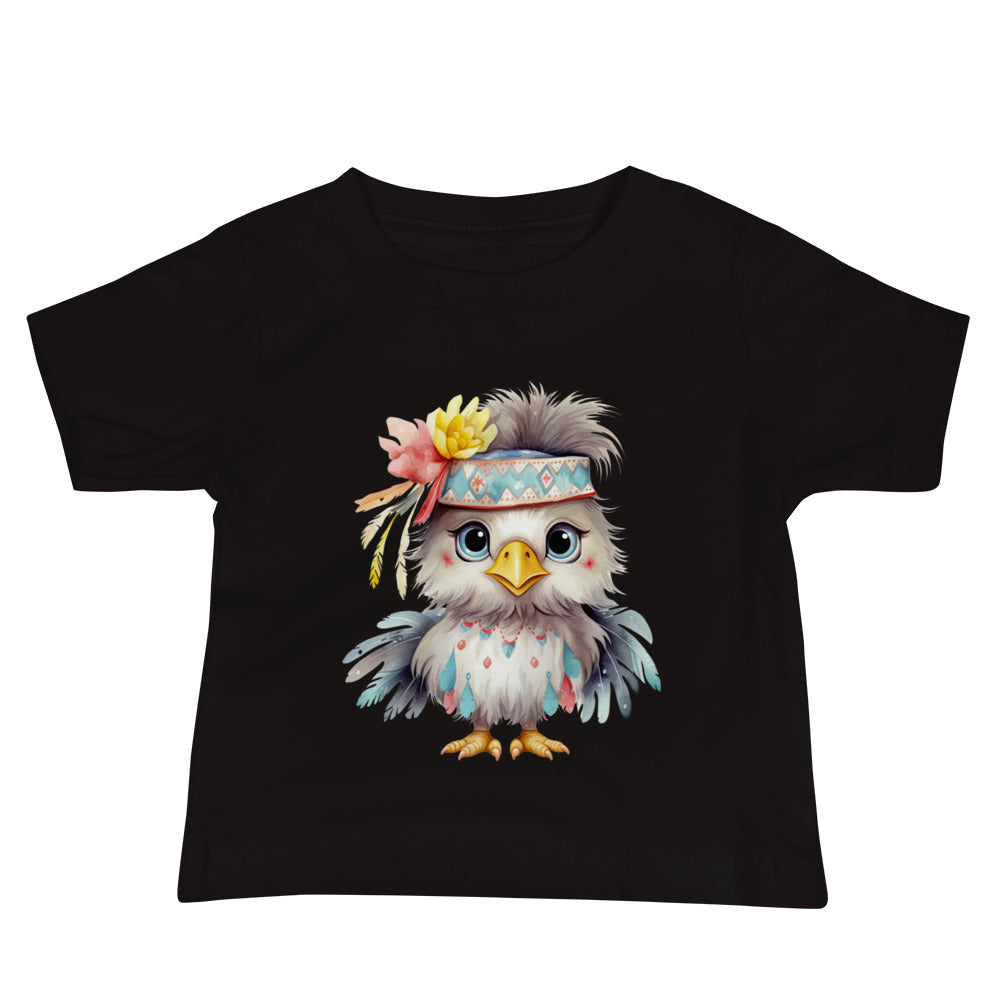 Patriotic Jersey T-Shirt for Baby's "Native Baby Eagle" T310020