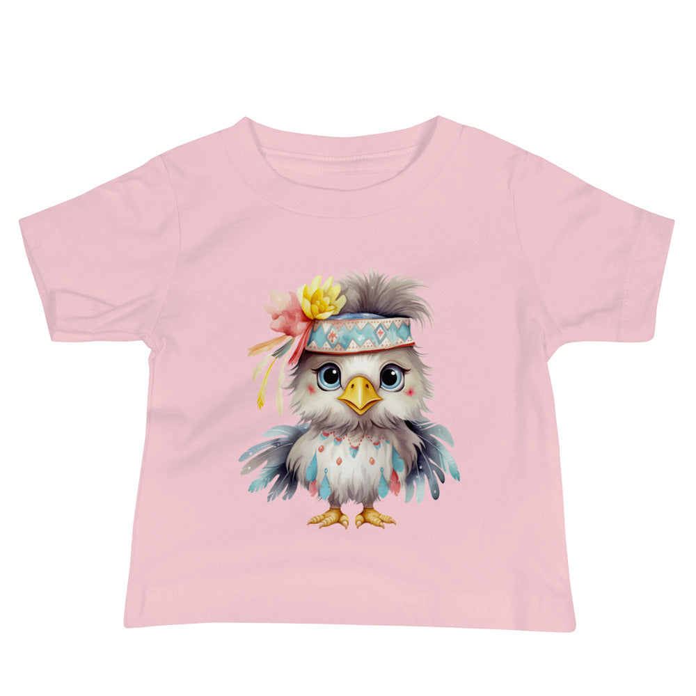 Patriotic Jersey T-Shirt for Baby's "Native Baby Eagle" T310020