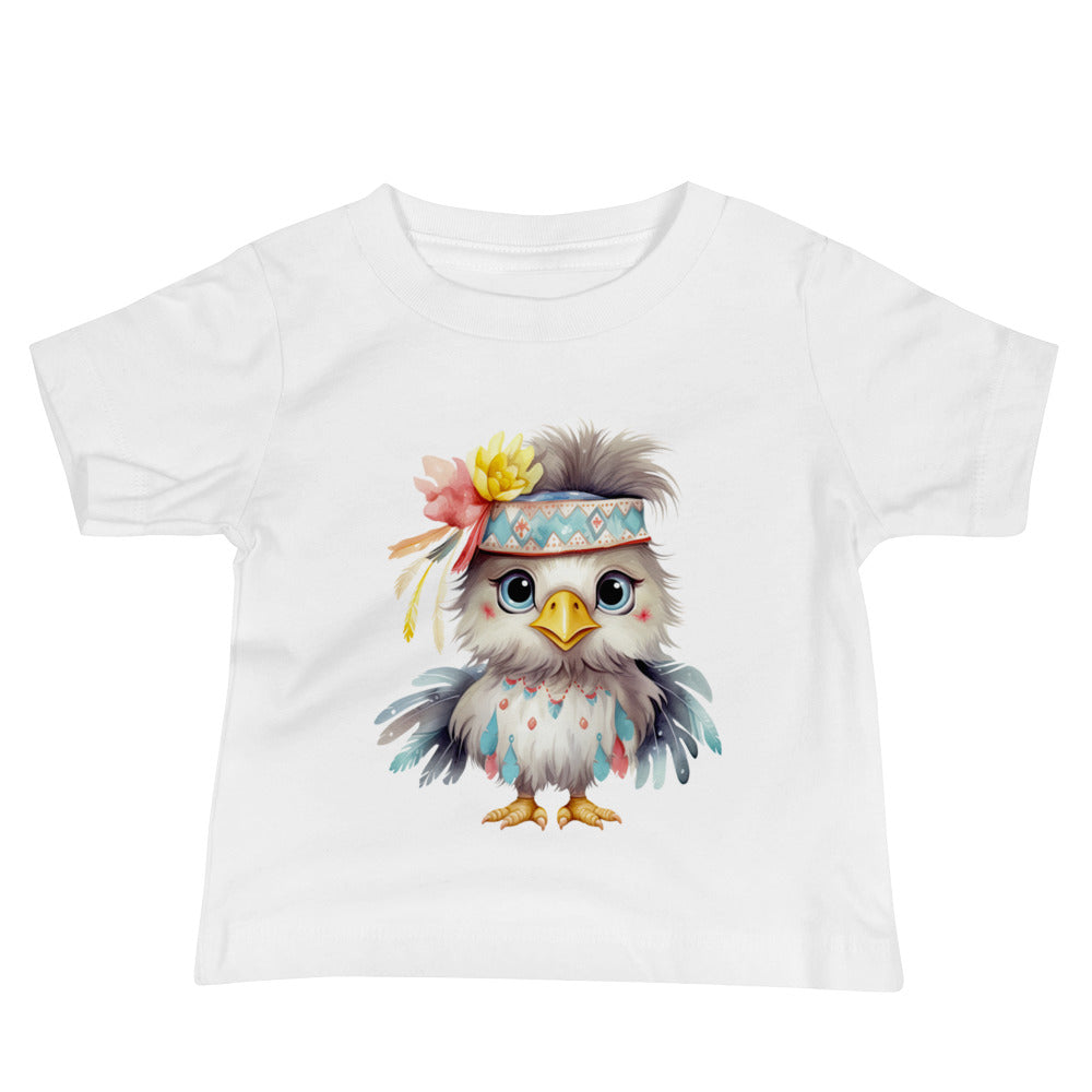 Patriotic Jersey T-Shirt for Baby's "Native Baby Eagle" T310020