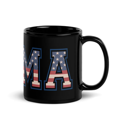 Ceramic Mug Black "MAMA"