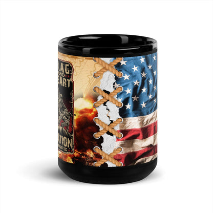 Ceramic Mug Black "One Nation"