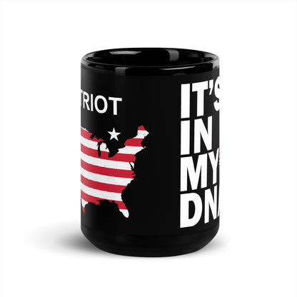 Ceramic Mug Black "It's in my DNA"