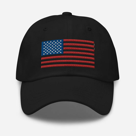 Classic Dad Hat - "USA Flag"