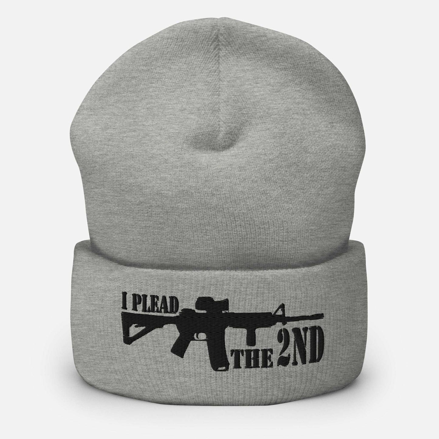 Cuffed Beanie "I plead the 2nd"