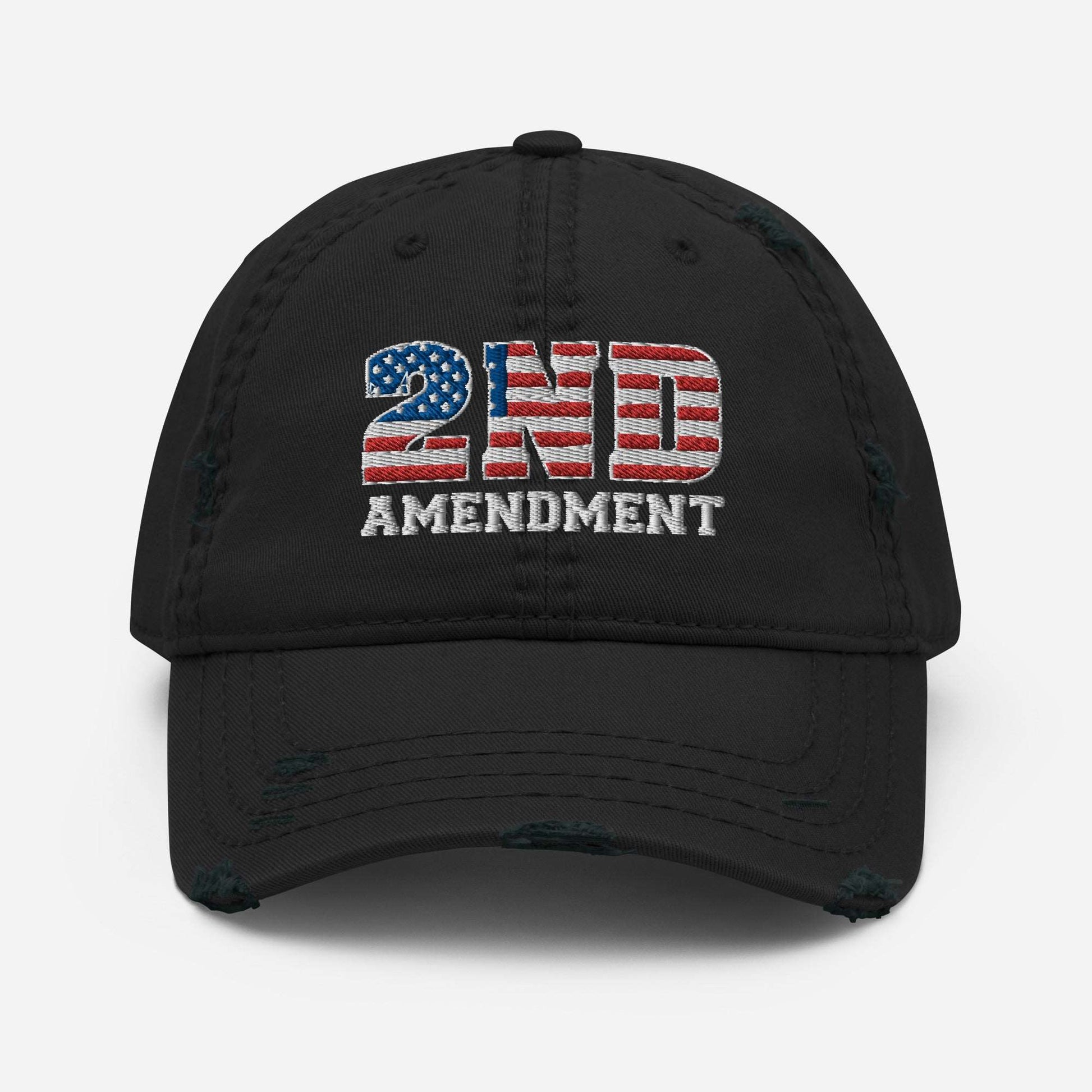 Distressed Dad Hat - "2nd Amendment"