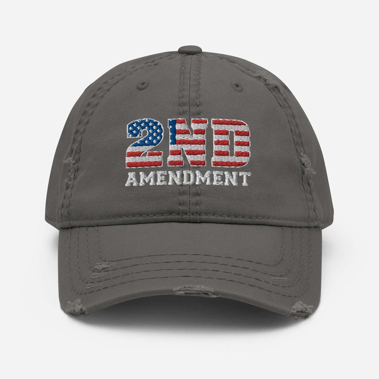 Distressed Dad Hat - "2nd Amendment"